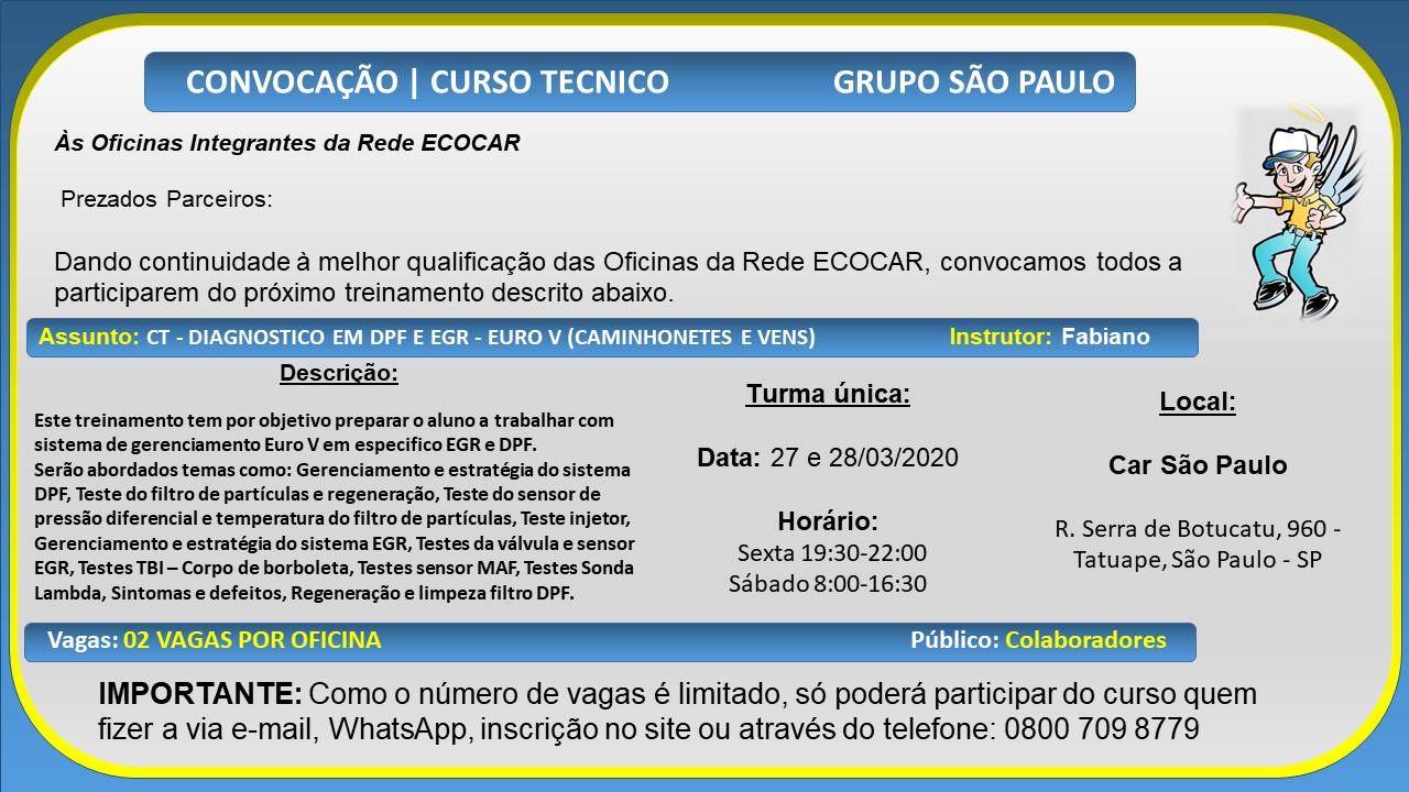 CT Diagnostico em DPF e EGR Euro V SAMPA 13 e 14 02