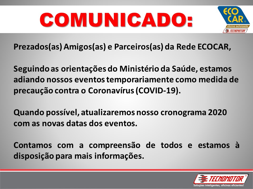 ECOCAR Comunicado